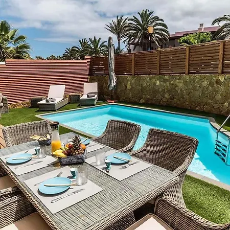 Paradise Beach House: Piscina Privada, Playa 100M Corralejo Exterior photo